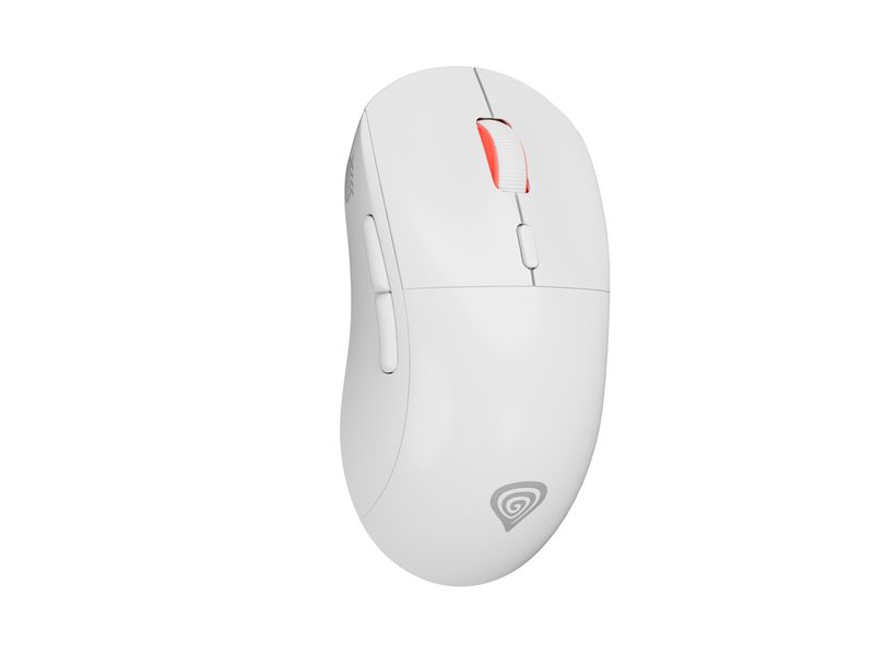Genesis herná bezdrôtová myš ZIRCON XIII/Herná/Optická/26 000 DPI/Bezdrôtové USB/Biela