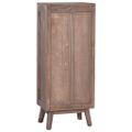 vidaXL Komoda s 5 zásuvkami 40x30x100 cm teakový masív
