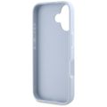 Puzdro Guess Hardcase PU Grained Big 4G a Classic Logo pre iPhone 16 6,1" modré