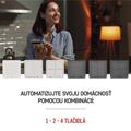 GoSmart Prenosný ovládač scén IP-2002ZW, ZigBee 3.0, 2-tlačidlový