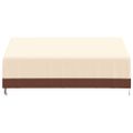 vidaXL Obaly na 3-miestne lavice 2 ks 198x97x48/74 cm, 600D Oxford