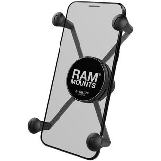 RAM Mounts X-Grip univerzálny držiak na veľké telefóny s 1'' guľovým čapom, RAM-HOL-UN10BU