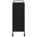 vidaXL Kuchynský vozík Čierny dub 70 x 30 x 82 cm Kompozitné drevo