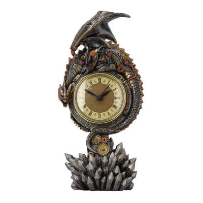 Stolné hodiny Steampunkový drak