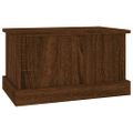 vidaXL Úložný box hnedý dub 50x30x28 cm spracované drevo