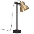 vidaXL Stolová lampa 25 W starožitná mosadzná 15x15x55 cm E27