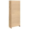 vidaXL Vysoká skrinka dub artisan 70x35x180 cm kompozitné drevo