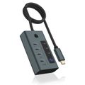 RAIDSONIC ICY BOX USB Hub, 4port, USB C/4x USB C