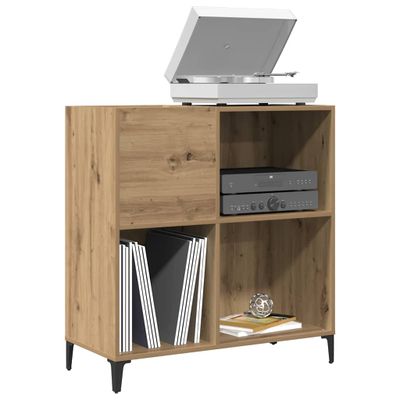 vidaXL Skrinka na platne dub artisan 84,5x38x89 cm kompozitné drevo