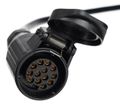 Prepojovací 13pin kábel - zavesená zásuvka + zástrčka TRAILER CABLE 8, 12V, 5m SIXTOL