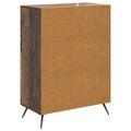vidaXL Servírovacia skriňa Staré drevo 66 x 34,5 x 90 cm
