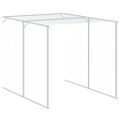 vidaXL Klietka pre kurčatá výbeh bledosivá 165x659x181 cm poz. oceľ