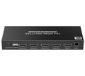 XtendLan HDMI distribucní rozbocovac, 1 vstup / 4 výstupy, 8k@60Hz Rozbocovac, HDMI, 1 vstup, 4 výstupy, podpora 8k@60Hz