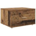 vidaXL Zásuvkový kabinet 55 x 45 x 31 cm Staré drevo