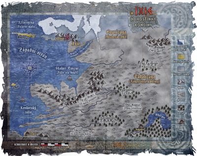 Mapa Ixie