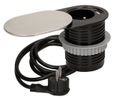 ORNO OR-AE-13124 Zapustená zásuvka s posuvným víkom a USB