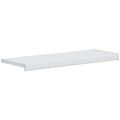 vidaXL Parapetné dosky Biela 100 x 30 x 4,5 cm PVC