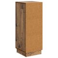 vidaXL Servírovacia skriňa Staré drevo 33 x 34,5 x 87 cm