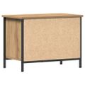 vidaXL TV skrinka 60 x 35 x 45 cm Remeselný dub Kompozitné drevo