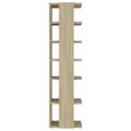 vidaXL Skrinky na topánky 2 ks dub sonoma 27,5x27x102 cm