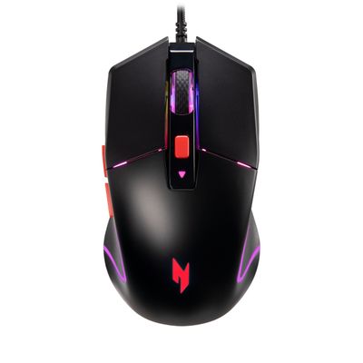 Acer Nitro NMW100/Herná/Optická/Pre pravákov/7 200 DPI/Drôtové USB-A/Čierna
