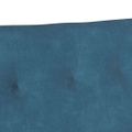 vidaXL Chesterfield lavica Modrá 112 x 65,5 x 75 cm Zamat
