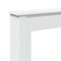 vidaXL Obloženie krbu biele 75x20x87,5 cm kompozitné drevo