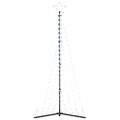 vidaXL LED vianočný stromček 339 LED studená biela 182 cm