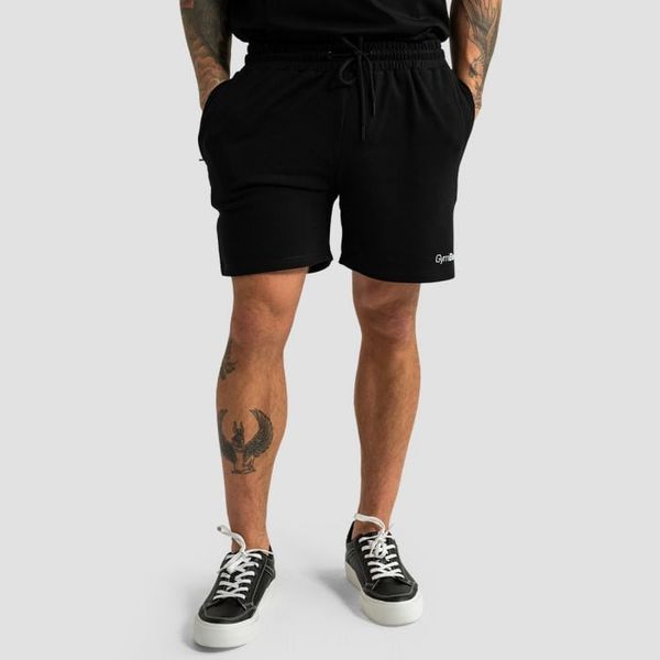 Šortky Limitless Black - GymBeam, veľkosť S, veľkosť oblečenia S