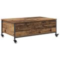 vidaXL Konferenčný stolík Staré drevo 91 x 55 x 32 cm Kompozitné drevo