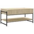 vidaXL Konferenčný stolík dub sonoma 90x50x45 cm kompozitné drevo