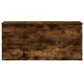 vidaXL Úložný box dymový dub 100x42x46 cm kompozitné drevo