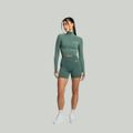 Dámský top Cropped Seamless Moss - STRIX, veľkosť L