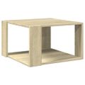 vidaXL Konferenčný stolík dub sonoma 51,5x51,5x30 cm kompozitné drevo