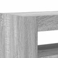 vidaXL Servírovacia skriňa Sivý Sonoma 116 x 30 x 75 cm
