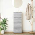 vidaXL Komoda sivý dub sonoma 37,5x35x99 cm spracované drevo