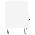 vidaXL TV stolík biely 102x36x50 cm kompozitné drevo