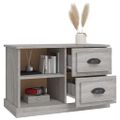vidaXL TV skrinka sivá sonoma 73x35,5x47,5 cm spracované drevo