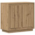 vidaXL Servírovacia skriňa Remeselný dub 80 x 40 x 75 cm