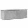 vidaXL Úložný box betónovo-sivý 102x35x35 cm kompozitné drevo