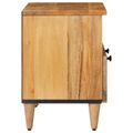 vidaXL TV skrinka Prírodná 70 x 33 x 46 cm Masívne mango drevo