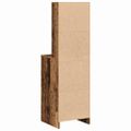 vidaXL Highboard Staré drevo 41 x 40 x 135 cm Kompozitné drevo