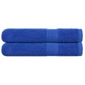 vidaXL Uteráky FROGN 2 ks modré 100x200 cm 360 g/m²