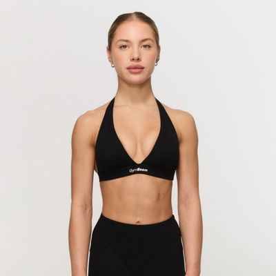 Športová podprsenka Halter Fierce Black - GymBeam, veľkosť S
