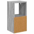 vidaXL Nočný stolík 2 ks Sivý Sonoma 25,5 x 22 x 49,5 cm
