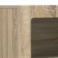vidaXL Servírovacia skriňa ELST Sonoma dub 80,5 x 35 x 59 cm