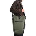 vidaXL Cyklistická taška Olivová 34 x 16 x 59 cm Polyester
