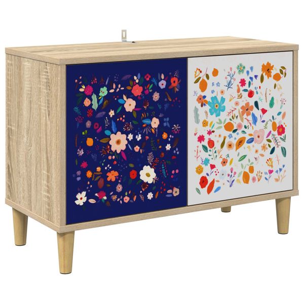 vidaXL TV skrinka MAINZ 69 x 33 x 50 cm Sonoma Kompozitné drevo