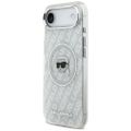 Obal Karl Lagerfeld IML Karl Head Logo MagSafe pre iPhone Air sivý