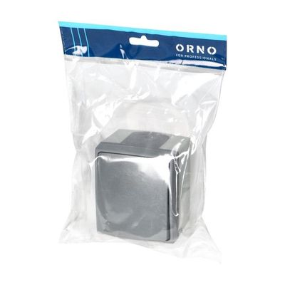 Vypínač Orno AQUATIC PRE IP54 OR-OE-7400/GR sivá Vypínač Orno AQUATIC PRO IP54 OR-OE-7400/GR šedý